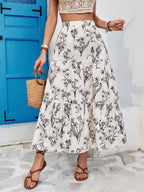 Floral Flowy Skirt