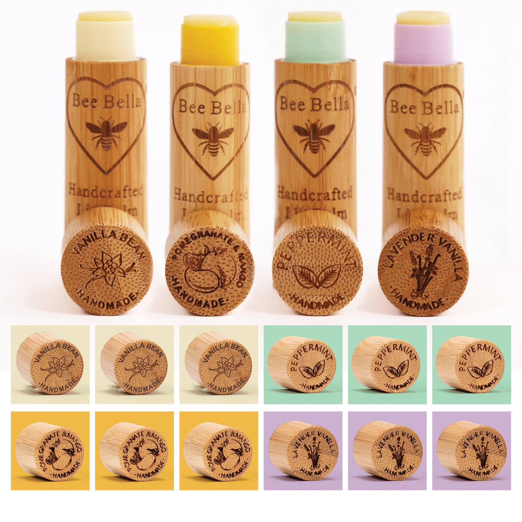Bee Bella Lip Balm Variety