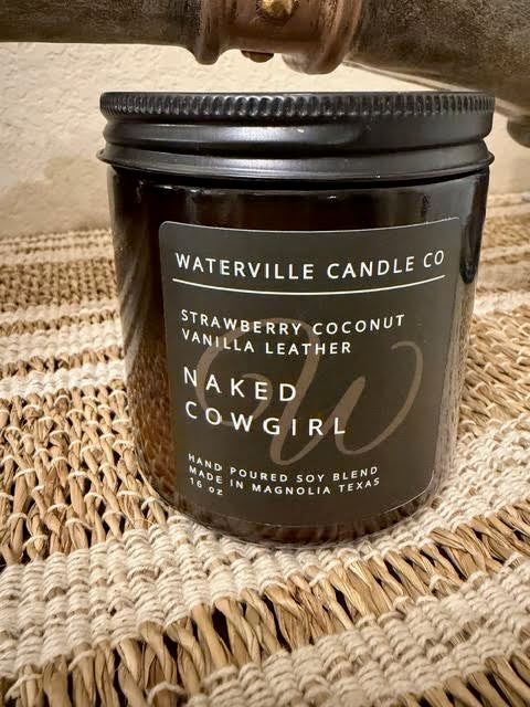 Waterville- Naked Cowgirl Candle