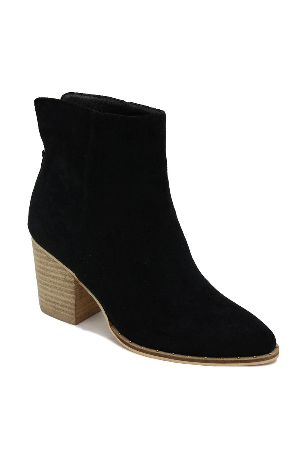 Suede Ankle Booties