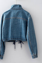 Denim Crop Jacket