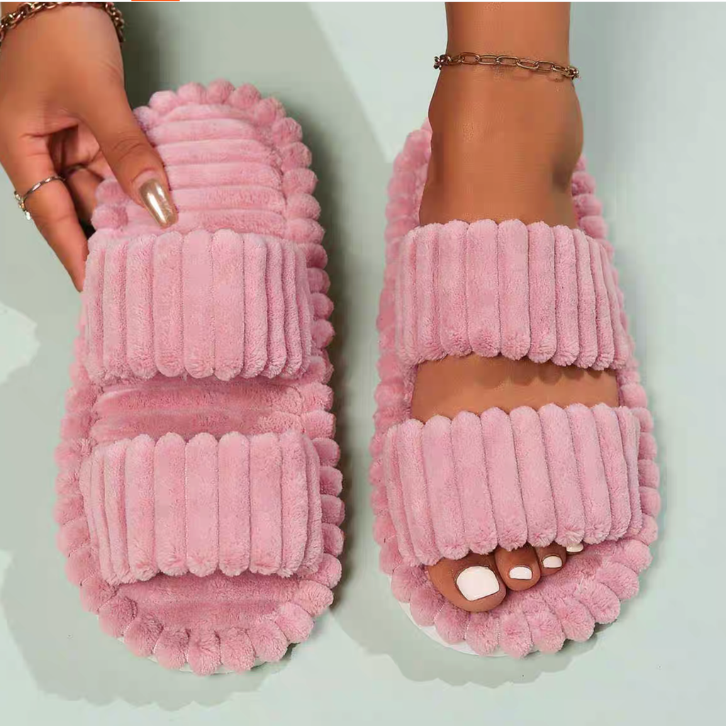 Double-Strap Slippers