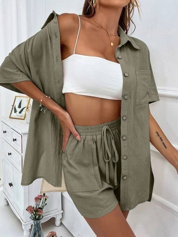 Lounge Top and Short Set
