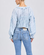 Smocked Boho Blouse