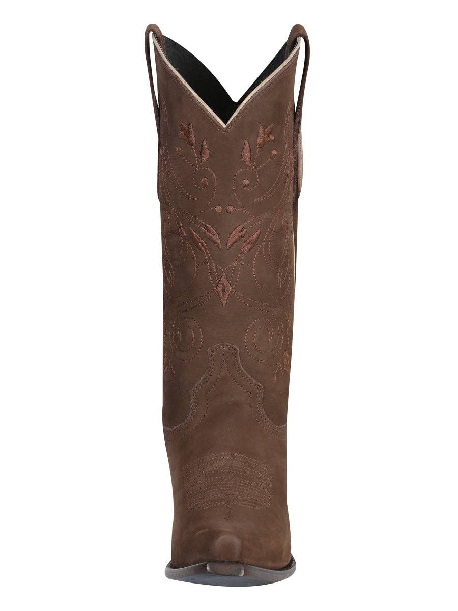 El General Women’s Leather Cowgirl Boots
