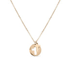 Stainless Steel Cross Cutout Necklace