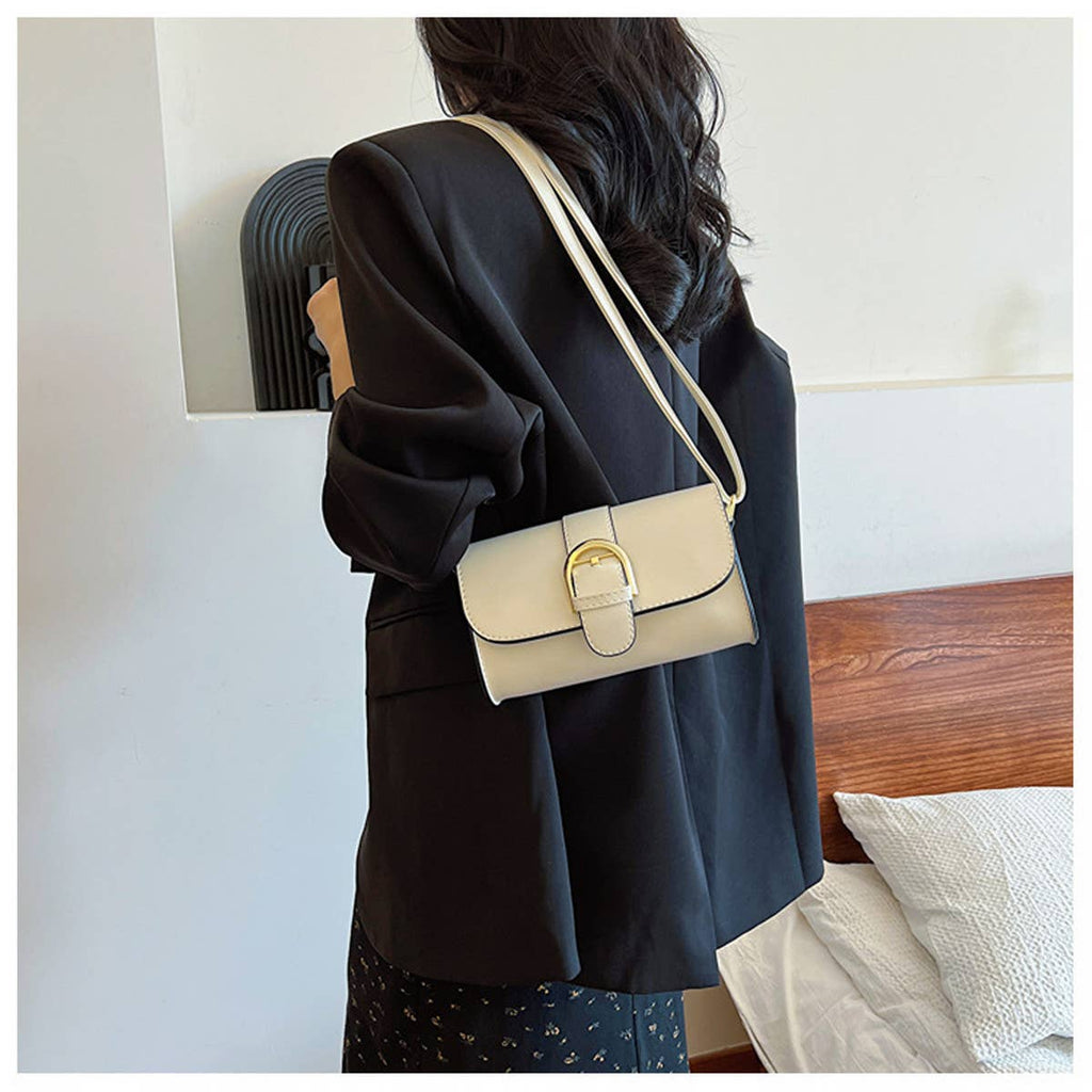 Buckle Shoulder Bag