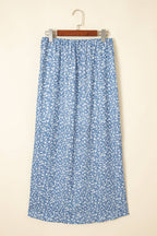 Floral High Waist Skirt
