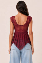 Sweetheart Flowy Top