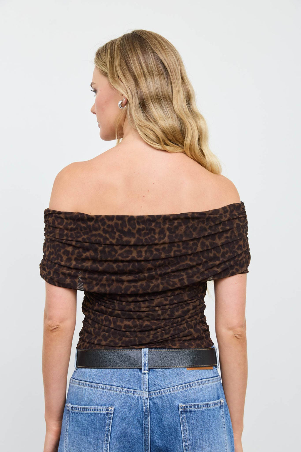 Merlot Ruched Top