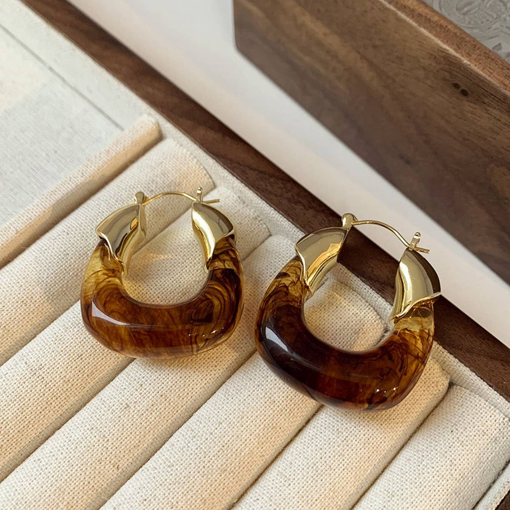 Retro Brown earrings