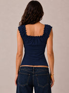 Bella Ruffle Top