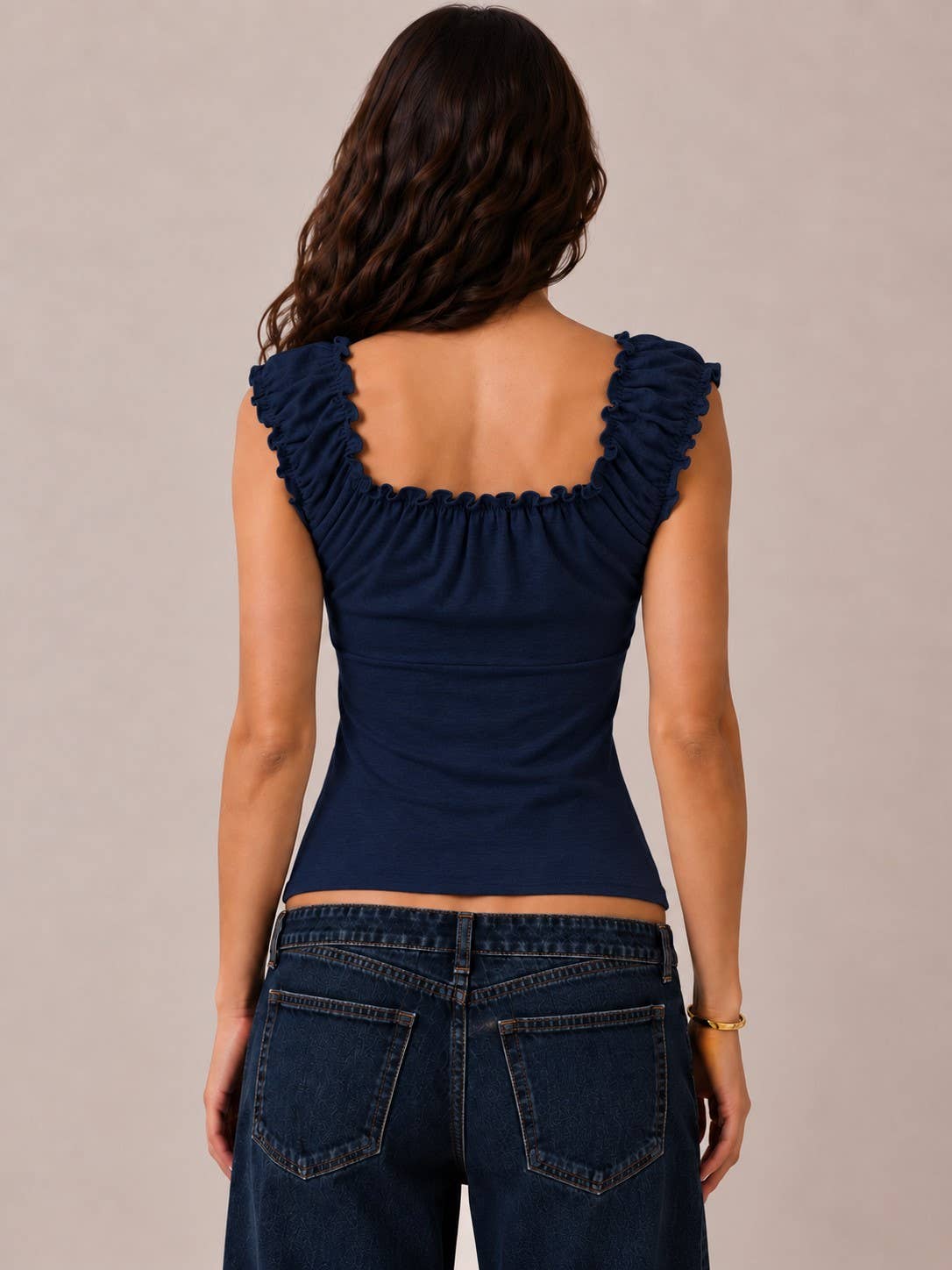 Bella Ruffle Top