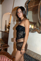 Sequence Beaded Bandeau