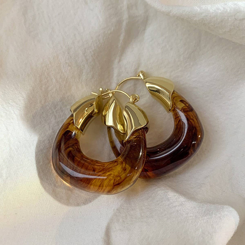 Retro Brown earrings