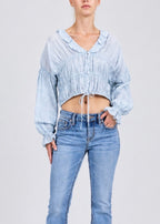 Smocked Boho Blouse