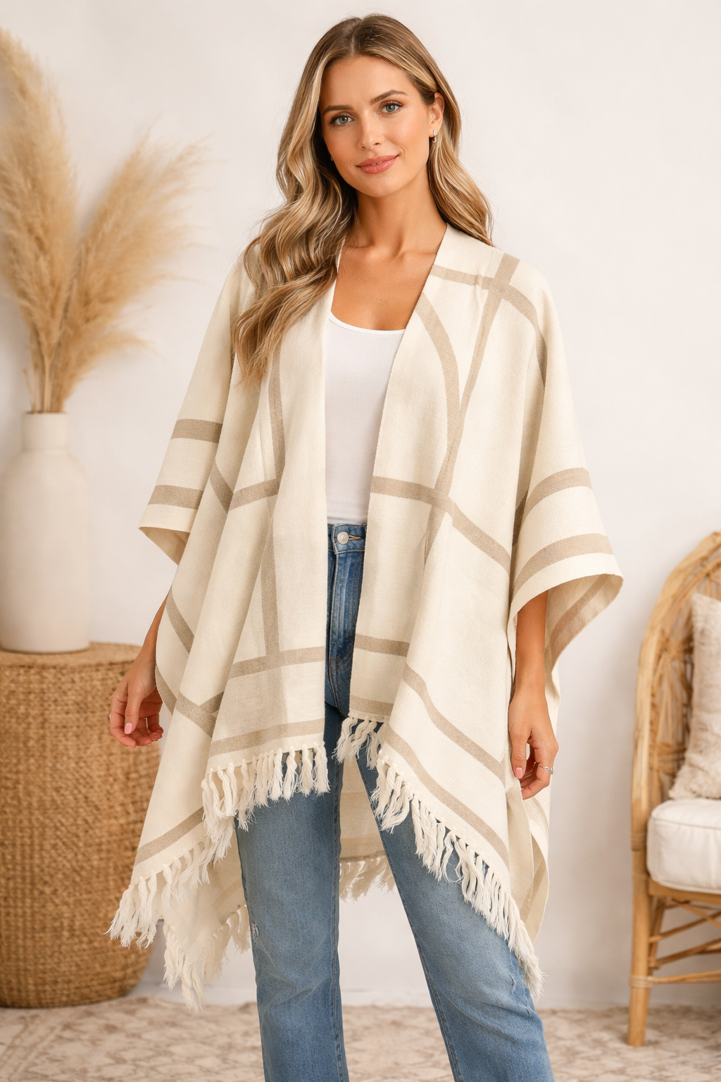 Fringed Poncho