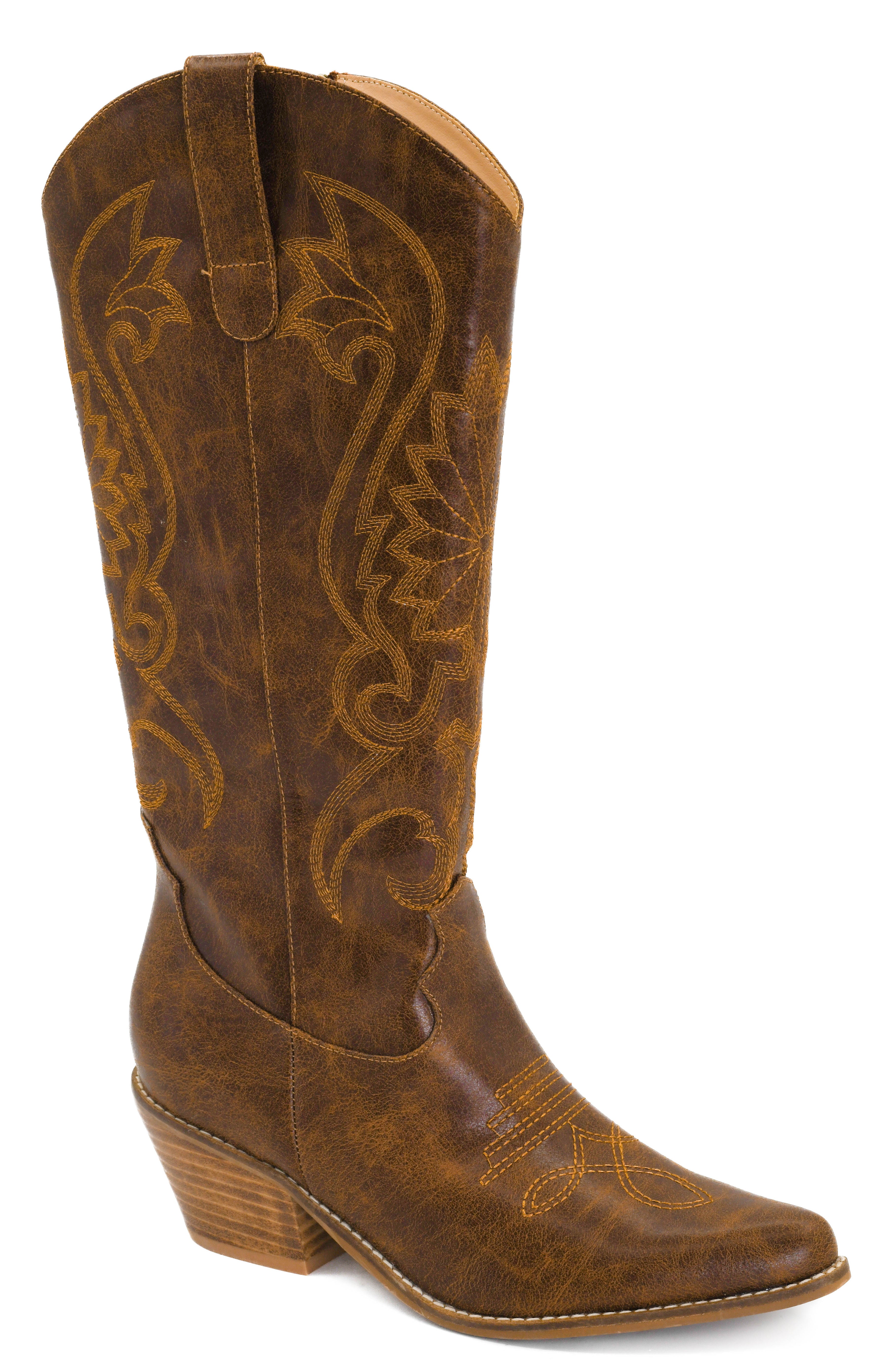 Saddle Western Boots