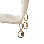 Gold Hoop Earrings Sun Coin & Moon
