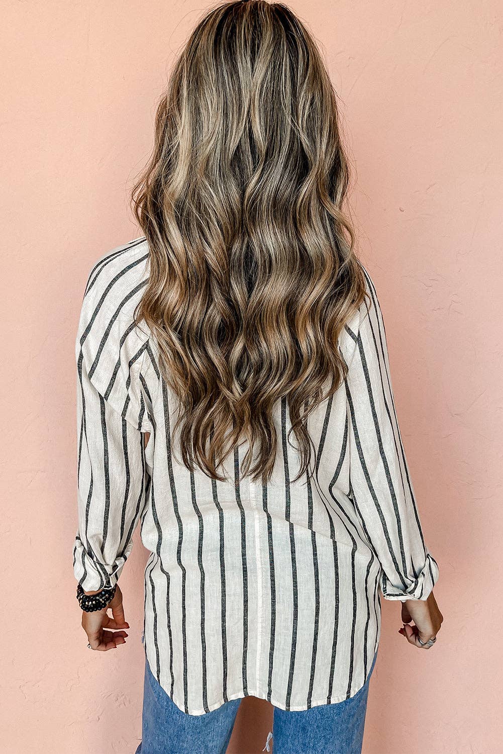 Striped Oversized Shirt