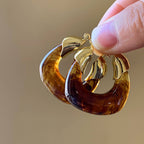 Retro Brown earrings