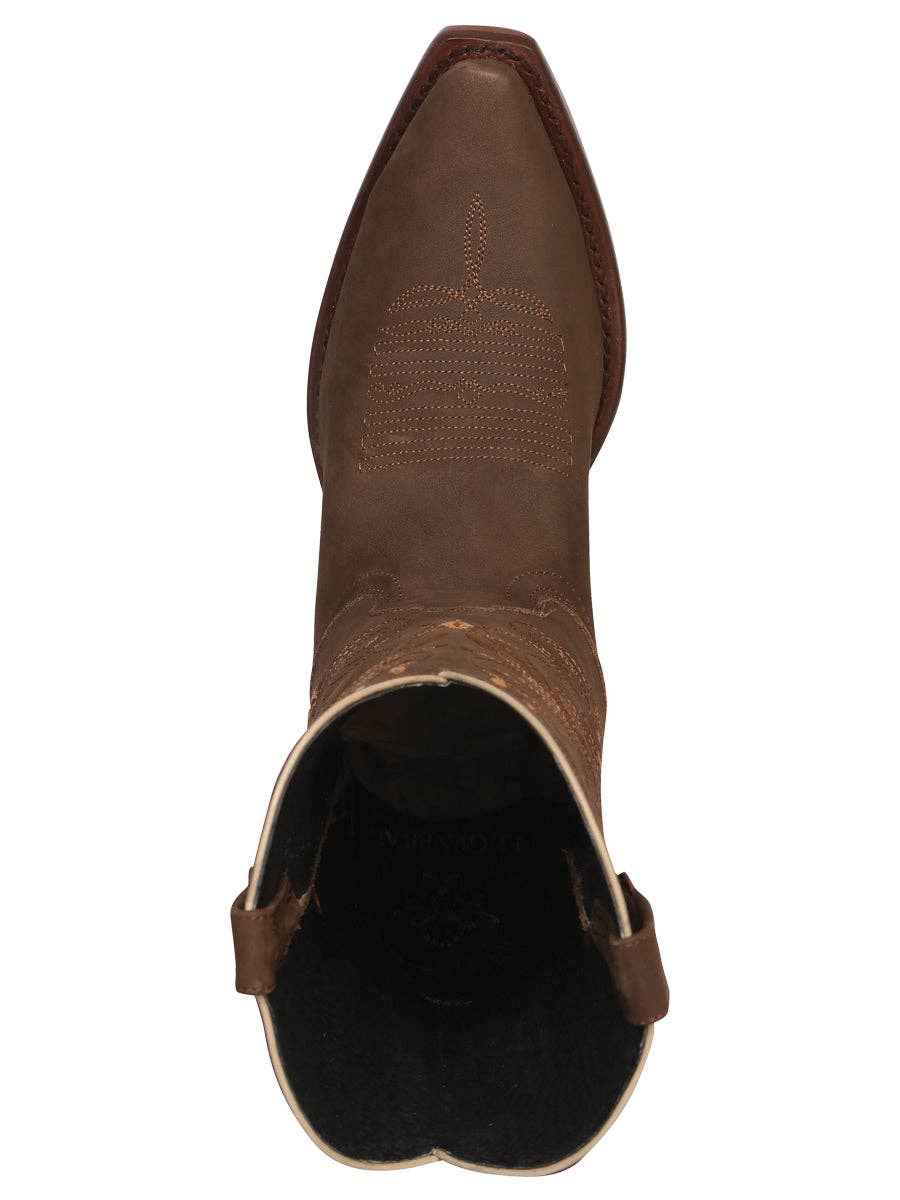 El General Women’s Leather Cowgirl Boots