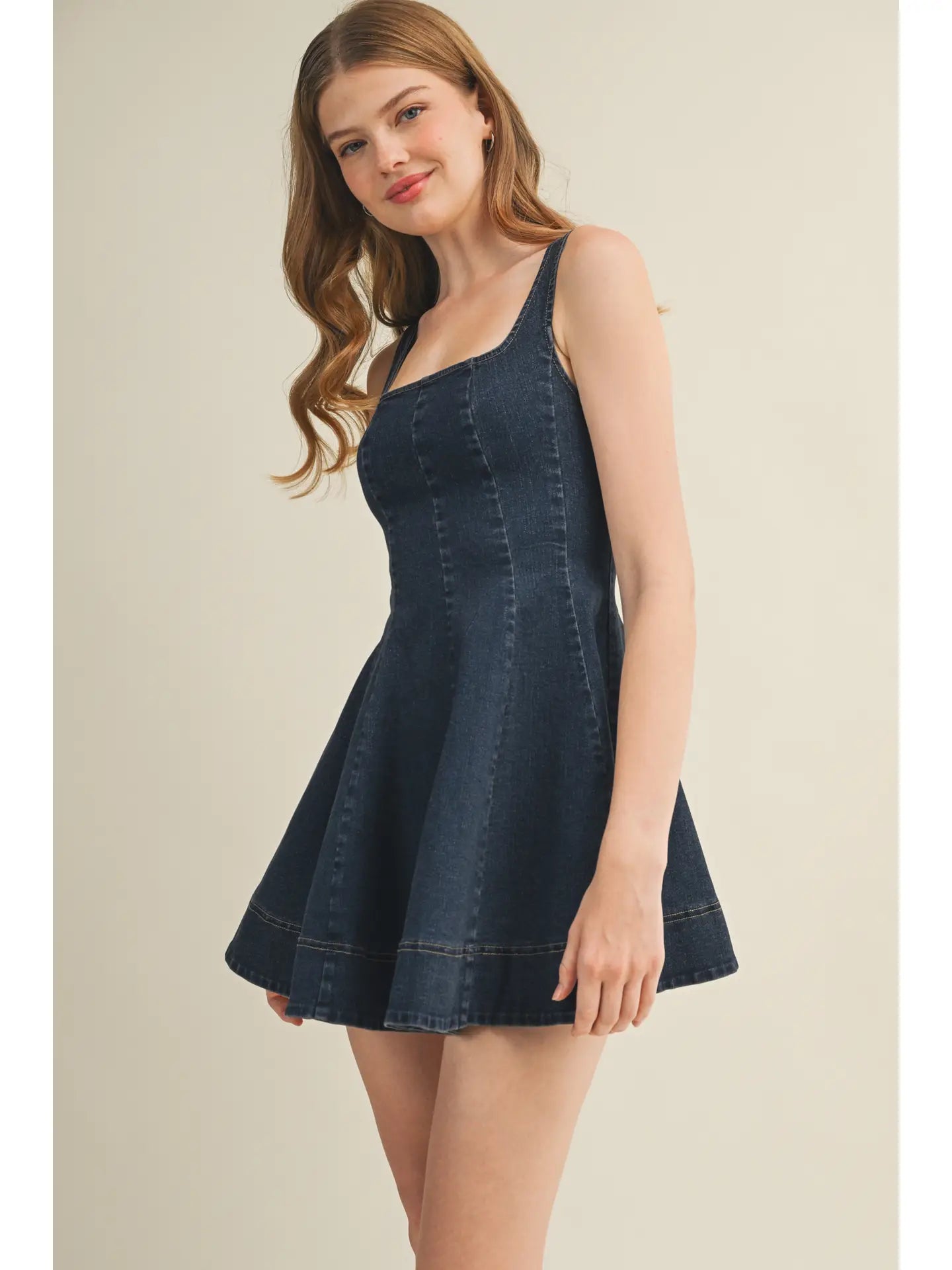 Flare Mini Dress