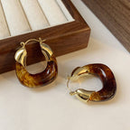 Retro Brown earrings