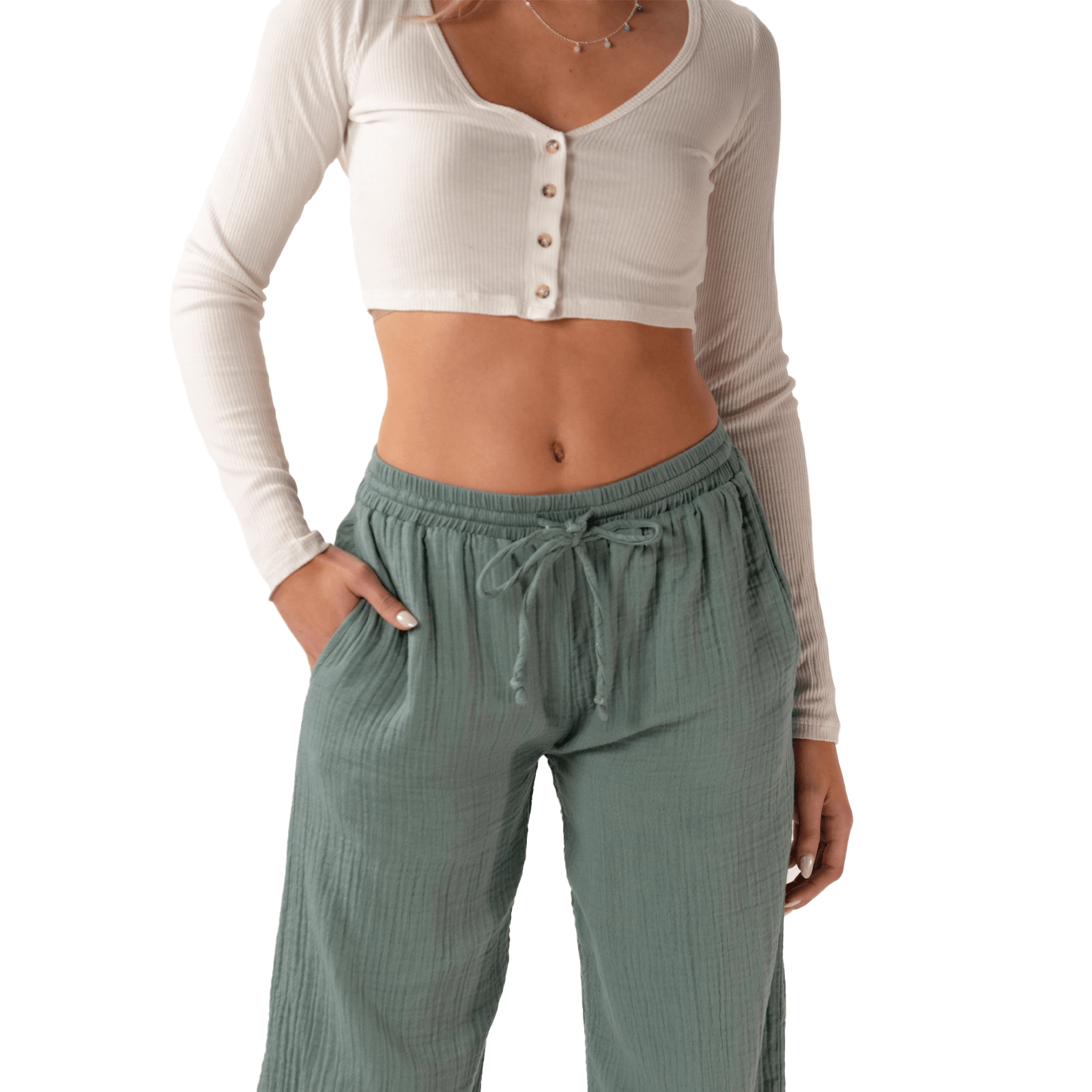 Sage Cabana Pants