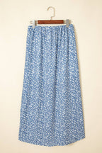 Floral High Waist Skirt