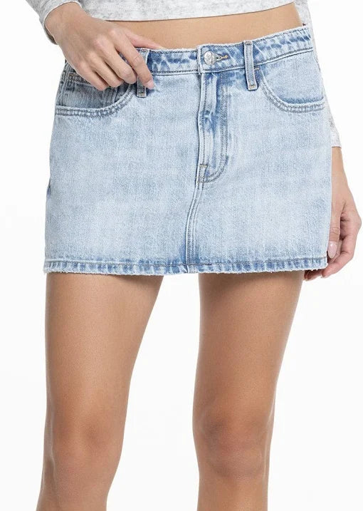 Miss Me Demi Low Rise Mini Skirt
